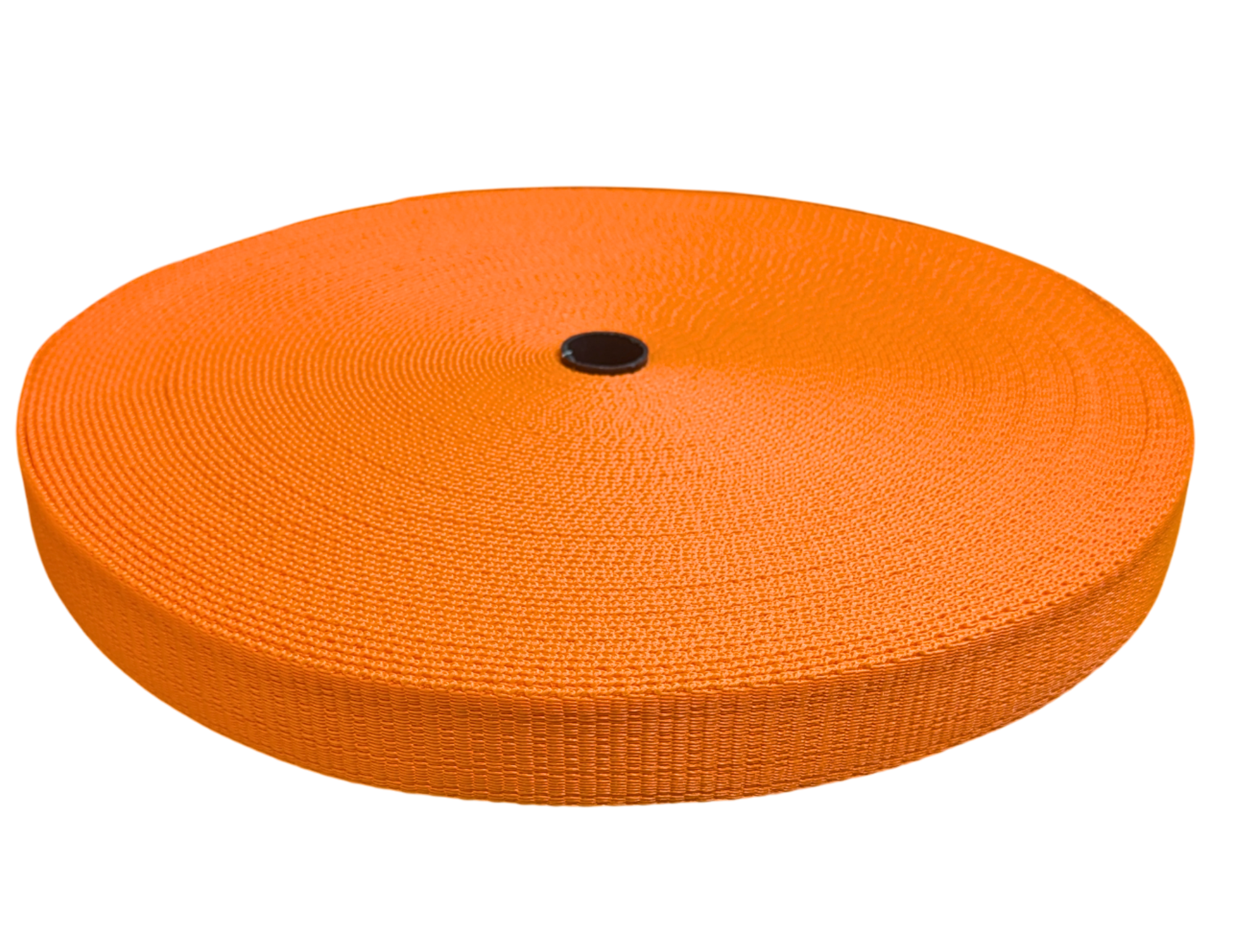 Orange PP polypropylene webbing tape - high-quality industrial grade for automotive and luggage applications
